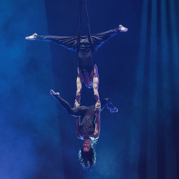 Zdjęcie popisów akrobatycznych: Hala Orion